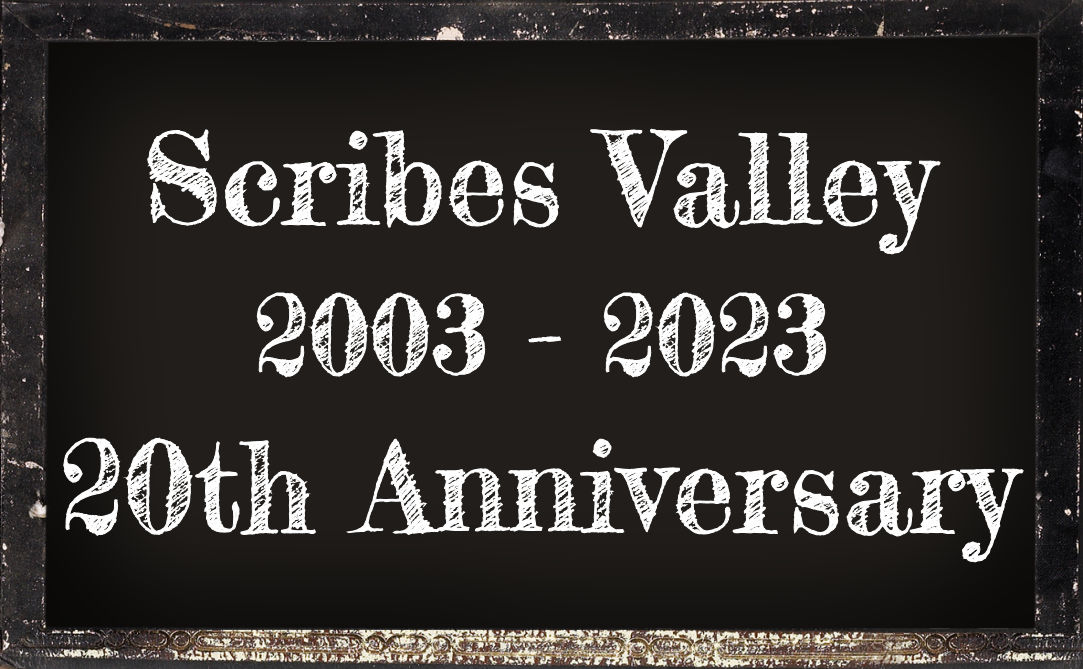Scribes Valley Publishing's 20th Anniversary
