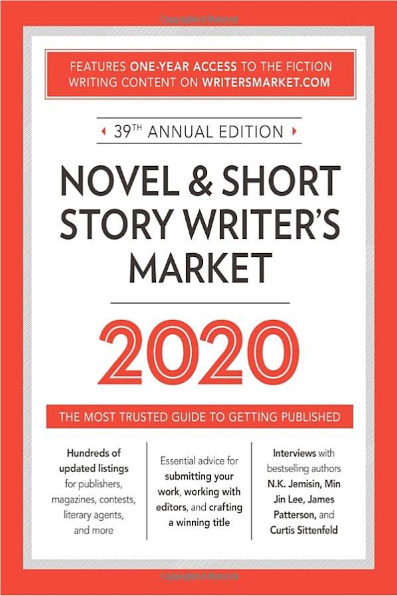 Novel & Short Story Writer's Market 2020: The Most Trusted Guide to Getting Published